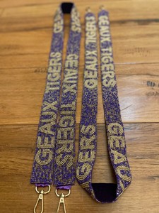 Kansas Blue Nylon Lanyard With Gold Lobster Clasp Durable Design For Keys ID Cards Phone Straps - Product Image 6