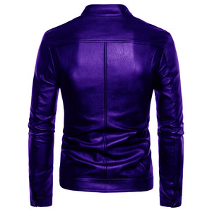 Custom <b>Men's</b> Genuine Leather Bomber <b>Jacket</b> Waterproof Varsity Style Streetwear <b>Jacket</b> Wholesale - Product Image 2
