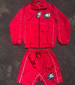 Ensemble short et veste coupe-vent d'été personnalisé en nylon et polyester, respirant, confortable, style streetwear - Product Image 4