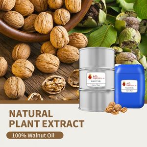 Aceite Portador de Nuez Puro y Natural Prensado en Frío al por Mayor para Marca Privada OEM/ODM, para Ojeras, Crecimiento del Cabello y Aromaterapia - Product Image 2