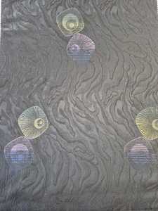 ABAYA Girls' Women's Ultra Soft Sheen Satin 100% Polyester Rainforest Jacquard Fabric Breathable Quick-Dry Garment PK-1544 - Product Image 2