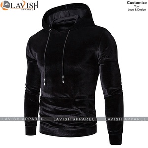 เสื้อฮู้ดผู้ชายผ้าฟลีซสำหรับฤดูหนาว สีตามสั่ง ระบายอากาศได้ดี เป็นมิตรกับสิ่งแวดล้อม ให้ความอบอุ่น สไตล์ฮิปฮอป - Product Image 2