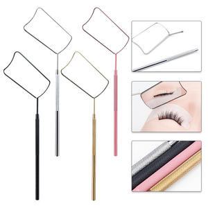 Private Label Stainless Steel Inspection Mirror for Eyelash Extension Beauty Makeup Tools for Checking Eyelash Grafting Supplies - Product Image 4