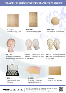 Tatuaje de practicando de cuero cuadrado (BRO-M) - Product Image 2