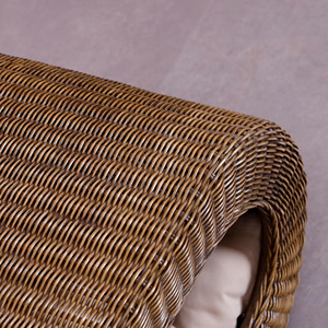 Modern Oval Rattan Pet <b>Cave</b> <b>Bed</b> Enclosed Wicker Pet House Cozy Hideaway Pet Nest with Cushion Breathable Handmade Cat <b>Bed</b> - Product Image 3