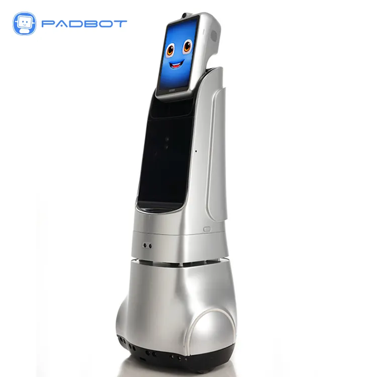Reconocimiento facial inteligente que guía a los invitados Interact Roboter Commercial Best Store Reception Communication Robot