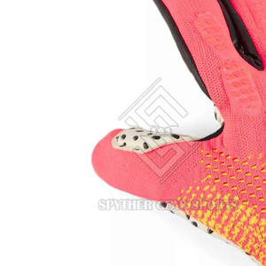 Gants de gardien de but légers et antidérapants en latex pour hommes avec fermeture auto-agrippante et protection des doigts pour le sport - Product Image 4