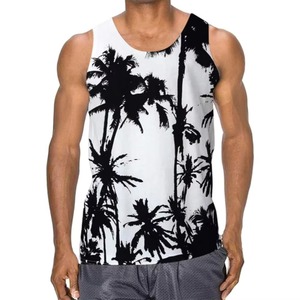 Camiseta sin Mangas Sublimada para Hombre, Estilo Urbano, Transpirable, Spandex/Poliéster, Opciones de Logotipo/Color Personalizadas, Ecológica, Secado Rápido - Product Image 5