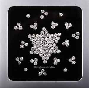 1.0 CT 1.1 à 1.5 MM |   Diamant cultivé en laboratoire certifié IGI |   Coupe Ronde Brillante |   Diamant à taille unique |   pour la fabrication de bijoux - Product Image 1