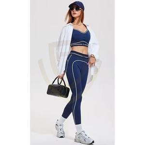 Conjuntos de sujetador y leggings para mujer, de alta moda y gran venta, con estilo único, marca privada y personalizados. - Product Image 4