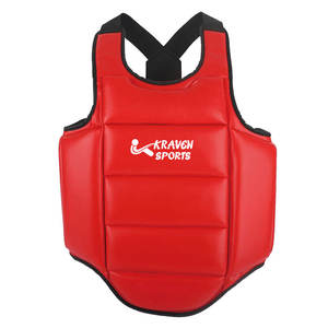 Protection corporelle d'entraînement de boxe et de MMA en cuir PU durable, sur mesure et de taille personnalisée - Product Image 1