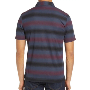 Chemise décontractée pour homme en tissu tricoté 100 % coton, anti-plis, avec logo personnalisé sur le devant et impression numérique - Product Image 2