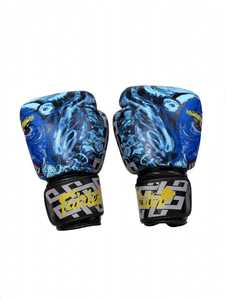 Guantes de Boxeo de Cuero Fairtex Negros, Nuevos y Populares, con Cierre de Velcro y Correas Ajustables para Kick Boxing y Artes Marciales - Product Image 4
