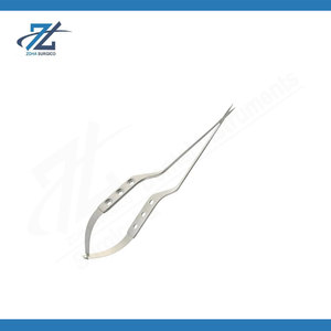 Micro-ciseaux Yasargil de haute précision, forme baïonnette, instrument chirurgical, acier inoxydable de qualité, outil microchirurgical réutilisable - Product Image 2