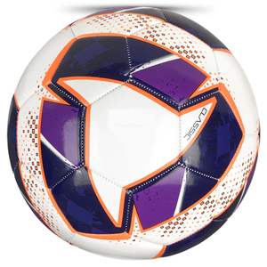 Official Size 5 Soccer <b>Football</b> Customizable Logo Printed <b>Leather</b> Ball for Training and Competition - Product Image 1