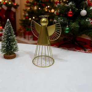 Décorations de Noël rustiques vintage en métal découpé au laser, ornements suspendus pour arbre, pour fêtes et décoration intérieure, décorations de Noël - Product Image 6