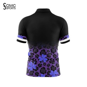 sublimated Specialized machine polyester shirts Unisex <b>bowling</b> premium jersey Wholesale fully sublimated - Product Image 6
