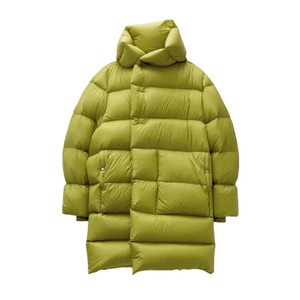 Nouveauté personnalisée hiver chaud hommes veste à capuche longue veste en nylon surdimensionné bouffant bulle veste pour hommes 2026 - Product Image 3