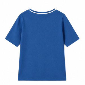 T-shirts pour femmes de haute qualité, coupe ajustée, 100% coton, respirants, séchage rapide, impression numérique personnalisée, style décontracté d'été, en ligne - Product Image 2