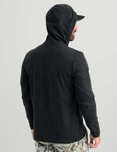 Hoodie de pêche haute performance UPF50, séchage rapide, évacuation de l'humidité, polyester léger, manches longues, logo personnalisé - Product Image 2