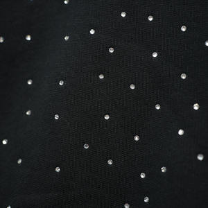 Fabricant de vêtements, OEM personnalisé, vente en gros, streetwear, 100% coton, coupe ample, épaules tombantes, fermeture éclair, strass brodés, Y2K, pour hommes - Product Image 5