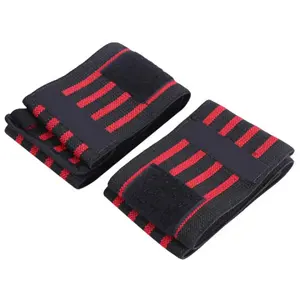 Bandes de maintien pour poignets 18 pouces – Nouveauté Fitness, Musculation, Haltérophilie – Sangles de poignet colorées pour soulevé de terre – Accessoires d'entraînement pour le soutien des poignets - Product Image 2