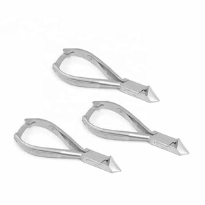 Podiatry Basic Pack/Chiropody Instruments Set 2 Podiatry Cantilever <b>Thick</b> Nail Clippers Nail File 410 Japanese Stainless Steel - Product Image 6