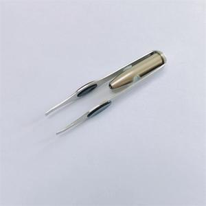 Pince à épiler professionnelle colorée en gros, pinces à sourcils personnalisées en acier inoxydable, ciseaux à sourcils - Product Image 4