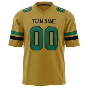 Best Selling Custom American Football Jersey Premium Bird Eye Mesh <b>Athletic</b> Team Uniform Custom Logo Name Number OEM Manufacture - Product Image 6