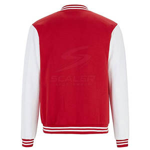 Fashionable Men Varsity Winter Jacket Stand Collar Front Logo Long Sleeves Relaxed Fit Breathable Windproof for Fashion Style - Product Image 3