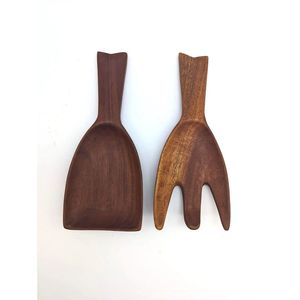 Mini-cuillère artisanale en bois, petite cuillère de service pour miel, confiture, sucre, café, thé, épices, sel, herbes, yaourt, pâtisserie. - Product Image 4