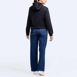 Sweat à capuche en molleton épais 100% coton 400G, coupe oversize, grande taille pour homme, hiver, avec logo personnalisé, imprimé, brodé, tricoté, modèle vierge en stock - Product Image 3