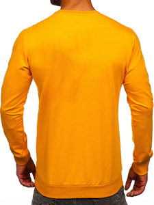 เสื้อสเวตเชิ้ตแขนยาวคอกลมลำลองสำหรับผู้ชาย ผ้าฝ้ายฟลีซ ปักโลโก้ พิมพ์ลาย สำหรับฤดูใบไม้ร่วง - Product Image 2