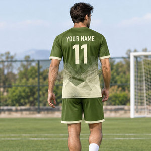 Tenue de football haute performance avec tissu léger et respirant, évacuation de l'humidité, personnalisable pour équipe de football - Product Image 5