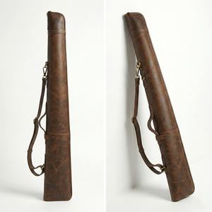 Funda de cuero para pistola de caza de color liso, diseño al por mayor, nueva llegada, funda de cuero para pistola de caza y tiro con etiqueta personalizada para exteriores - Product Image 3