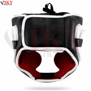 Équipement de protection pour arts martiaux personnalisé, multicolore, noir, blanc, rouge, design ergonomique, protège-tête pour adulte - Product Image 2