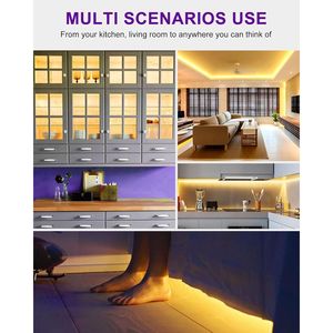 Striscia LED ad Alta Densità da 5m (16.4ft) con 600 LED Certificati UL, Luce Bianca Calda 3000K, 300Lm/ft, Flessibile e Dimmerabile, 12V - Product Image 4