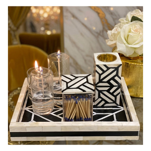 Premium Quality Mother of Pearl Bakhoor <b>Set</b> Luxury Mother of Pearl Incense Holder High-Grade MOP Bakhoor Burner <b>Set</b> Medkhan - Product Image 5