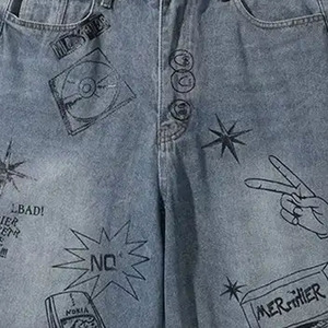 Shorts en jean élégants, shorts en denim brut, streetwear moderne et décontracté, qualité supérieure, fabricant OEM, vente en gros, exportation - Product Image 5