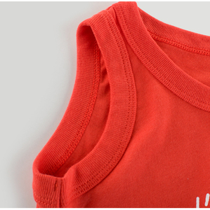 Maßgeschneiderte Alltagskleidung Sommer Mode Baby Jungen Kinder Weiche und Bequeme Sport-Baumwollweste - Product Image 5
