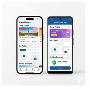 แอปจองท่องเที่ยวรอยัลคราฟท์ – ตั๋วเครื่องบิน โรงแรม ตั๋วรถโดยสาร จองง่าย ข้อเสนอพิเศษ และตัวช่วยวางแผนการเดินทาง ios/android - Product Image 4