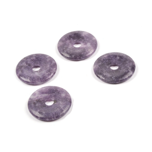 Donuts de Cristal Natural, Piedra de Lepidolita, Gema de Cristal, Piedra de Reiki, Donuts de Ágata para Sanación, Venta al por Mayor - Product Image 4