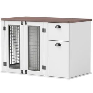 Cuccia di Lusso per Cani da Esterno, Gabbia Regolabile in Metallo per Animali Domestici, per Razze Grandi e Piccole, Cuccia per Gatti - Product Image 1