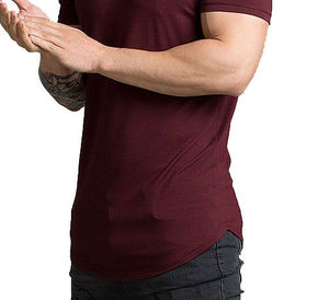 Nueva Llegada: Camiseta Deportiva para Hombre, Manga Corta, Corte Ajustado, Transpirable, 100% Algodón Ecológico, Personalizable, Fabricante OEM - Product Image 2
