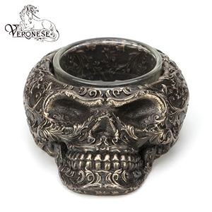 เชิงเทียนแบนสไตล์สตีมพังค์ที่วางเทียนงานฝีมือทำจากเรซิ่นสำหรับตกแต่งบ้าน - Product Image 1