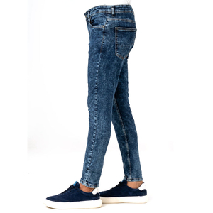 Nouveau design 2025 – Jean slim homme taille haute respirant en denim extensible – Pantalon décontracté coupe skinny – Grandes tailles – Prix de gros - Product Image 1
