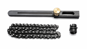 Juego de Cadena y Piñón para Trabajar la Madera, Ligero, Ancho de 17 mm, Longitud de 1.3/4 Pulgadas, 36 Eslabones, Material de Acero - Product Image 2