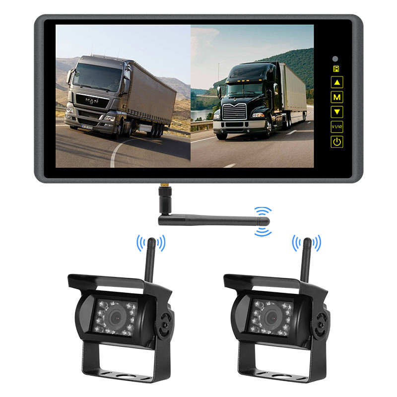 Écran noir + 2 caméras