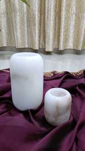 Handmade High-quality Natural Onyx Alabaster Christmas <b>Candlestick</b> Holder Aromatherapy Jar Customizable Home Decoration SARTE - Product Image 4
