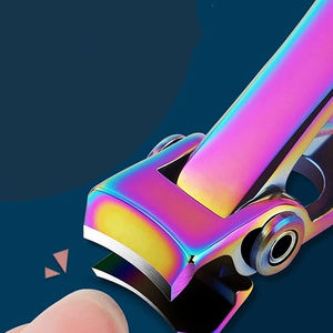 Premium Stainless Steel <b>Nail</b> Clipper Curved Wide Jaw Opening Sharp Durable Grooming <b>Tool</b> for Fingernails Toenails Men Women - Product Image 4